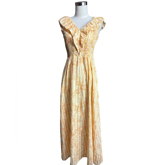Young Hawaii Dresses & Skirts - Young Hawaii Retro Vintage Hawaiian Maxi/ Midi Dress Small